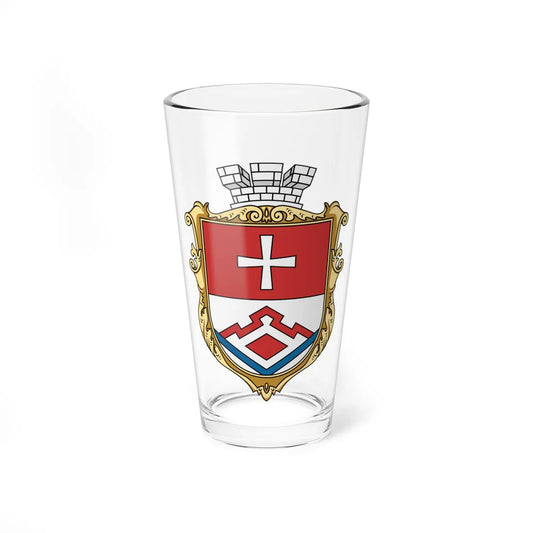 Bershad coat of arms UHT (Ukraine) (Coat of Arms) Pint Glass 16oz 16oz - Go Mug Yourself
