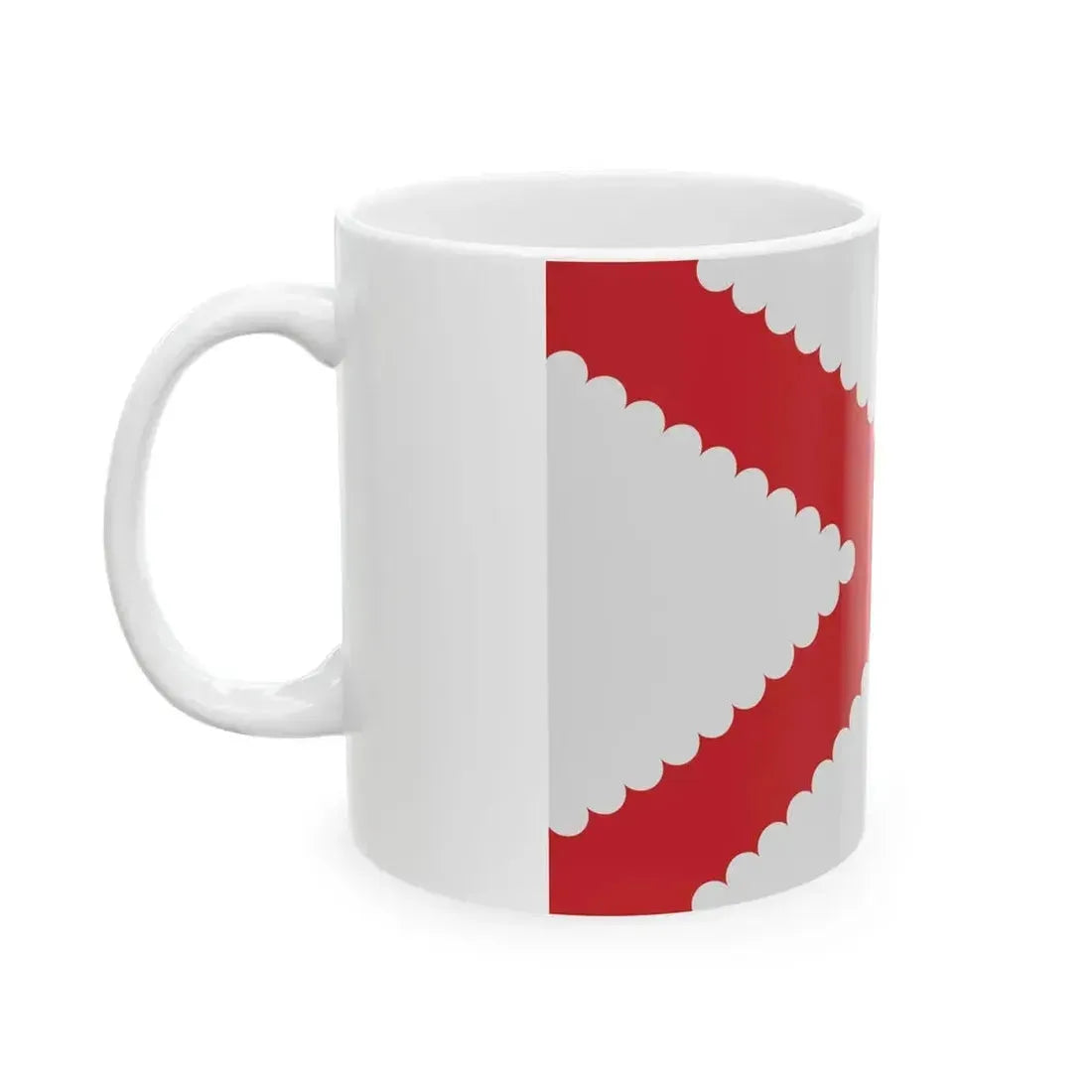Bertem vlag (Belgium) White Coffee Mug - Go Mug Yourself