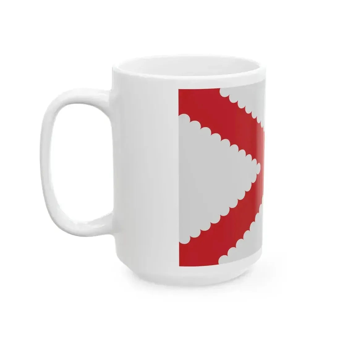 Bertem vlag (Belgium) White Coffee Mug - Go Mug Yourself