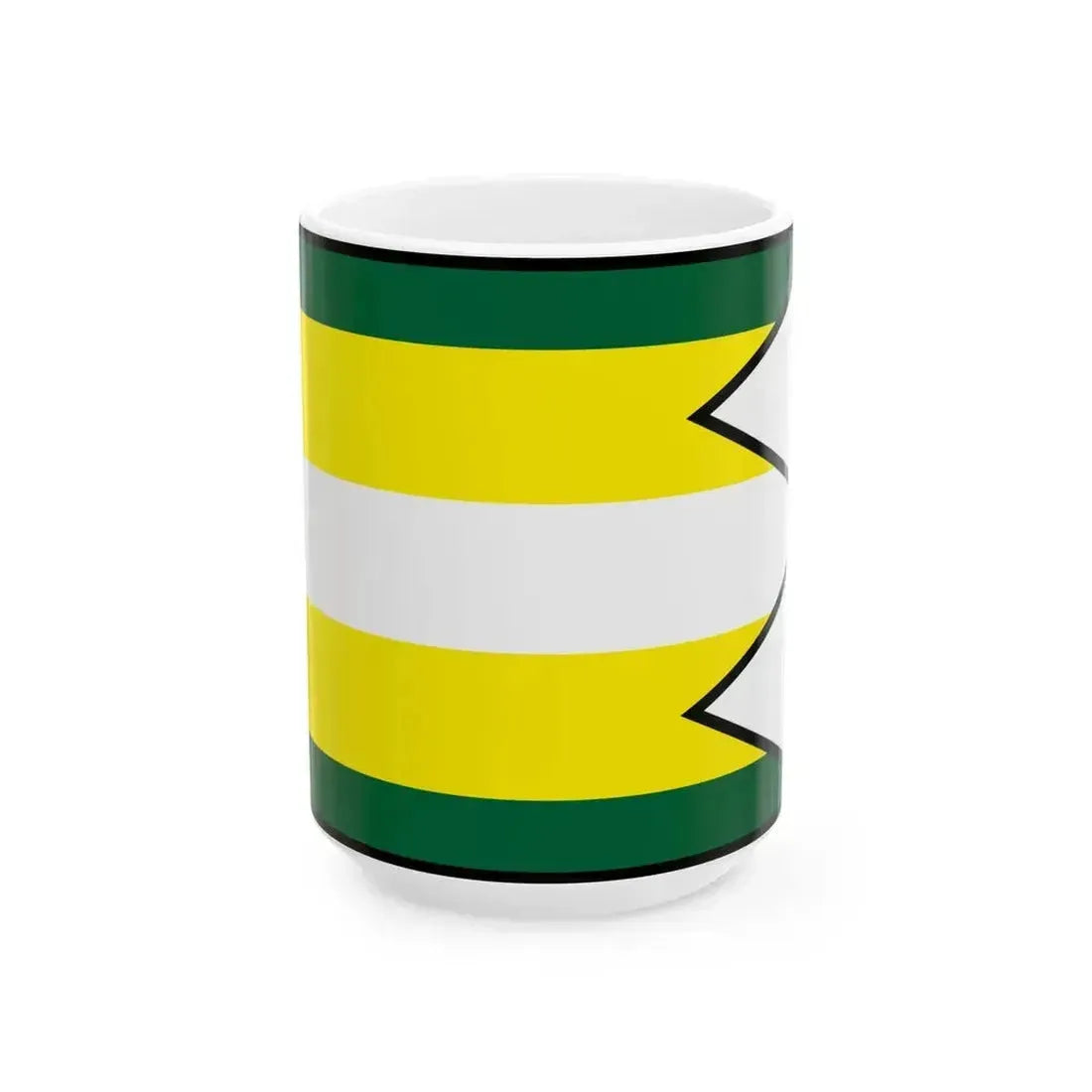 Bertotovce Presov Flag (Slovakia) White Coffee Mug 15oz - Go Mug Yourself