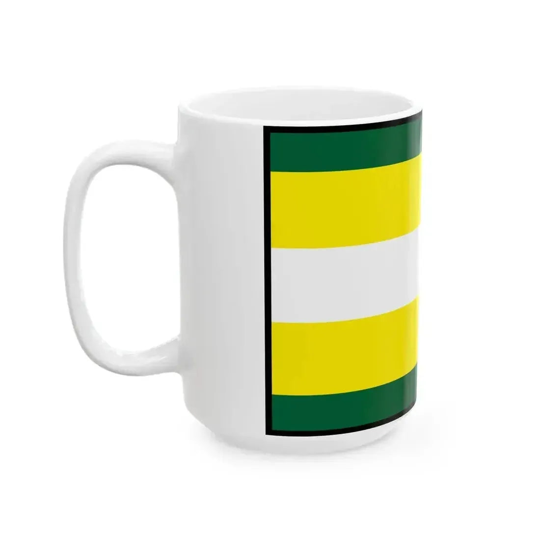 Bertotovce Presov Flag (Slovakia) White Coffee Mug - Go Mug Yourself