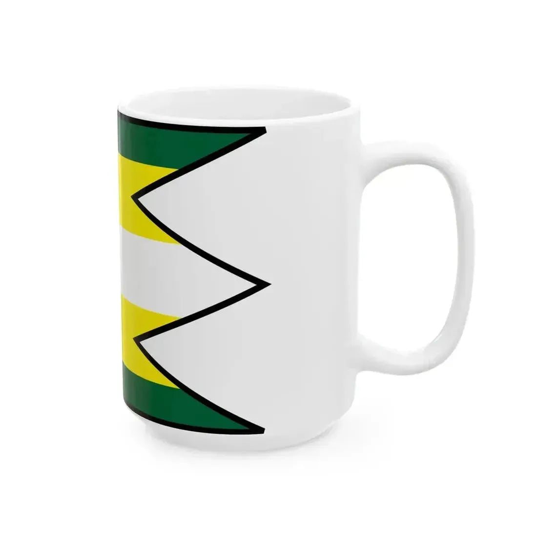 Bertotovce Presov Flag (Slovakia) White Coffee Mug - Go Mug Yourself