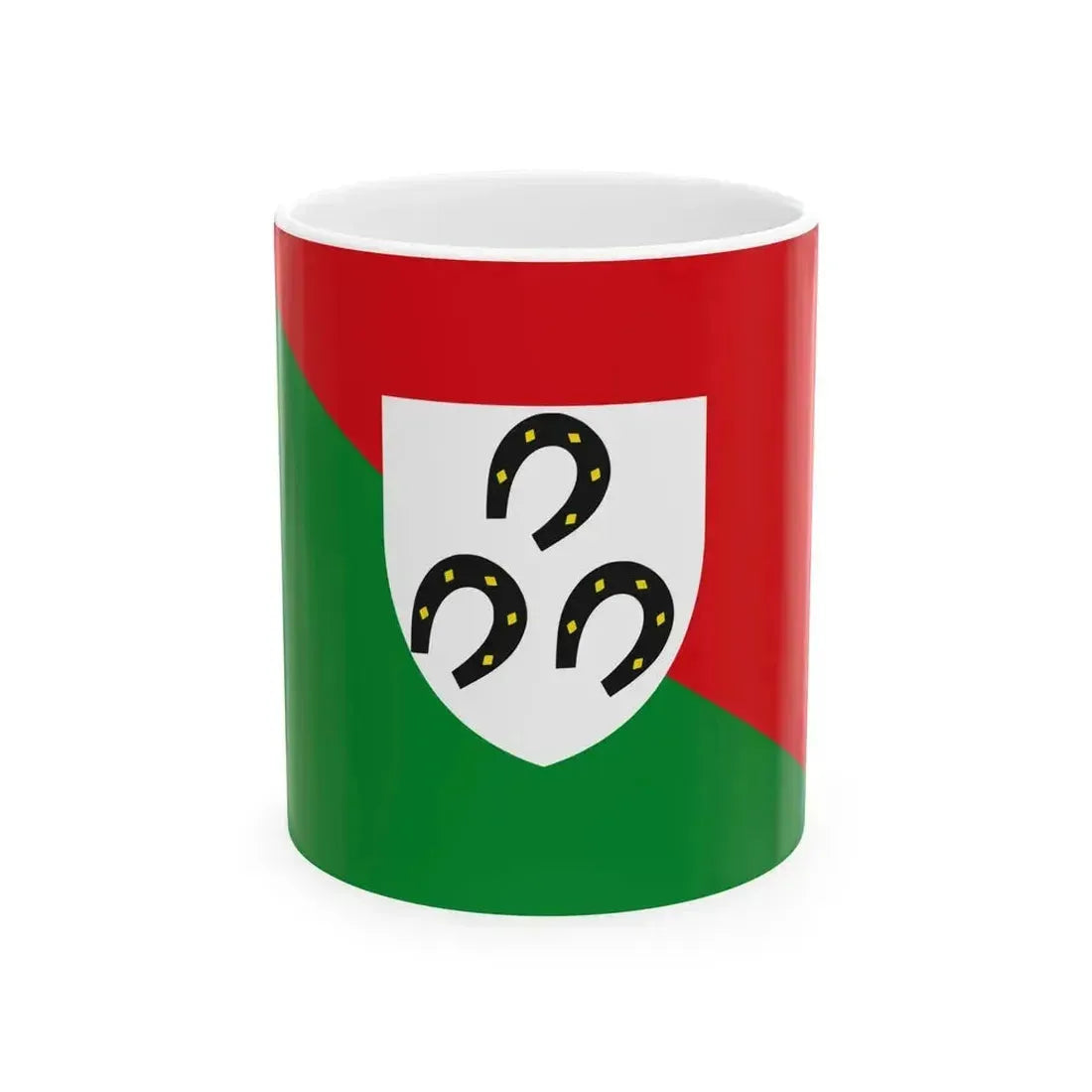 Bertrix vlag (Belgium) White Coffee Mug 11oz - Go Mug Yourself