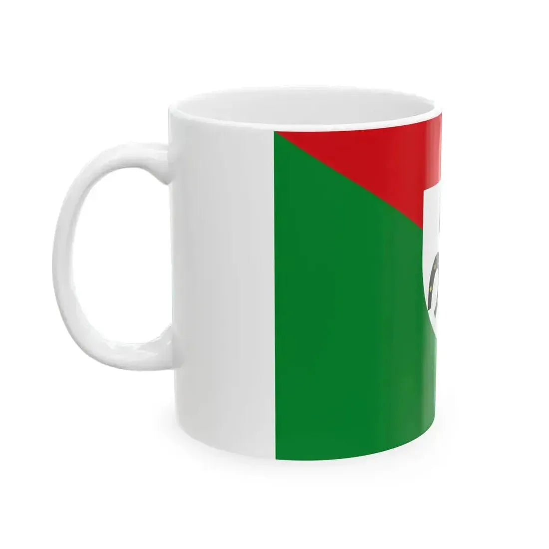 Bertrix vlag (Belgium) White Coffee Mug - Go Mug Yourself