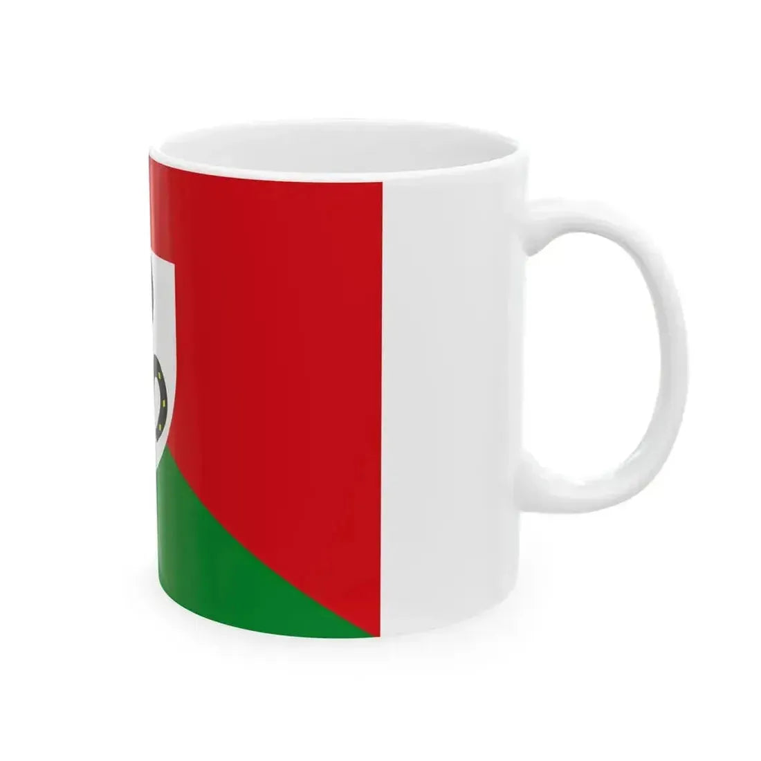 Bertrix vlag (Belgium) White Coffee Mug - Go Mug Yourself