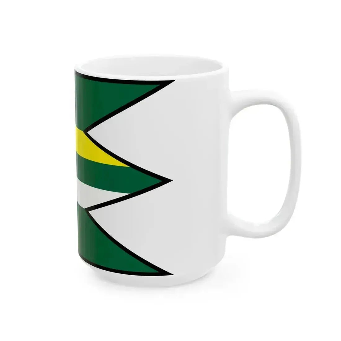 Besa Michalovce Flag (Slovakia) White Coffee Mug - Go Mug Yourself