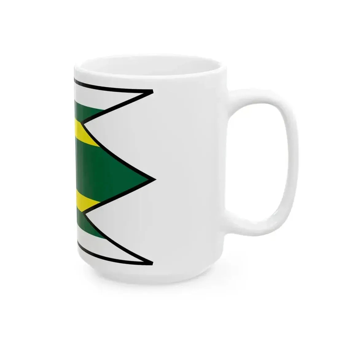 Besenov Nove Zamky Flag (Slovakia) White Coffee Mug - Go Mug Yourself