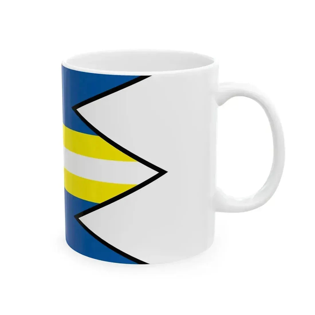 Besenova Ruzomberok Flag (Slovakia) White Coffee Mug - Go Mug Yourself