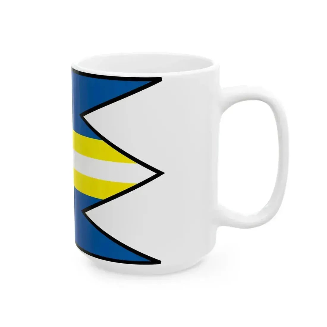 Besenova Ruzomberok Flag (Slovakia) White Coffee Mug - Go Mug Yourself
