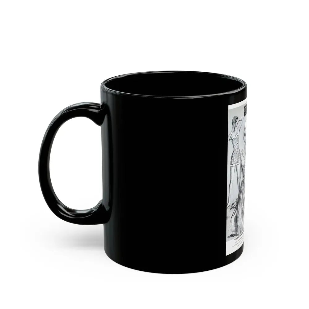 Best & Co. advertisement, 1956 - Black Coffee Mug - Go Mug Yourself