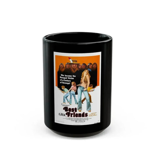 BEST FRIENDS 1982 Movie Poster - Black Coffee Mug 15oz - Go Mug Yourself