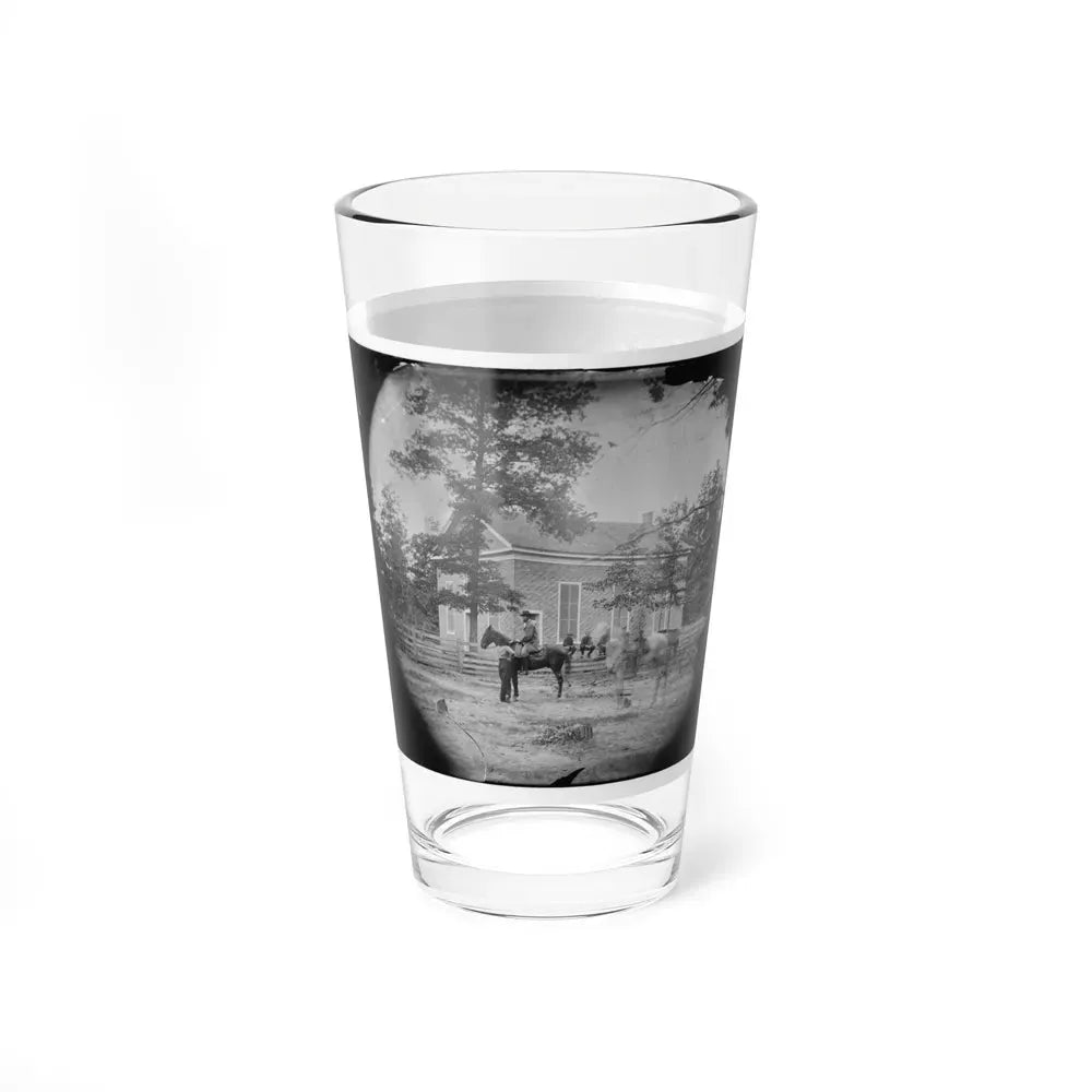 Bethel Church, Virginia. Headquarters Of General Ambrose Burnside (U.S. Civil War) Pint Glass 16oz - Go Mug Yourself