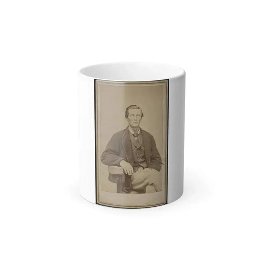 Bethuel Smith, Three-Quarter Length Portrait, Sitting, Facing Front (U.S. Civil War) Color Changing Coffee Mug 11oz Default Title - Go Mug Yourself
