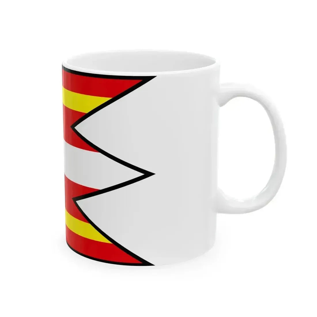 Betliar Roznava Flag (Slovakia) White Coffee Mug - Go Mug Yourself