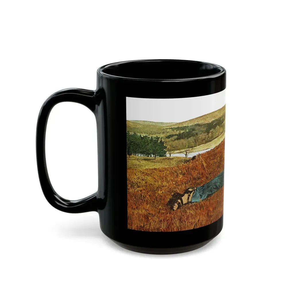 Betrayal, Good Housekeeping, August 1972 - Black Coffee Mug - Go Mug Yourself