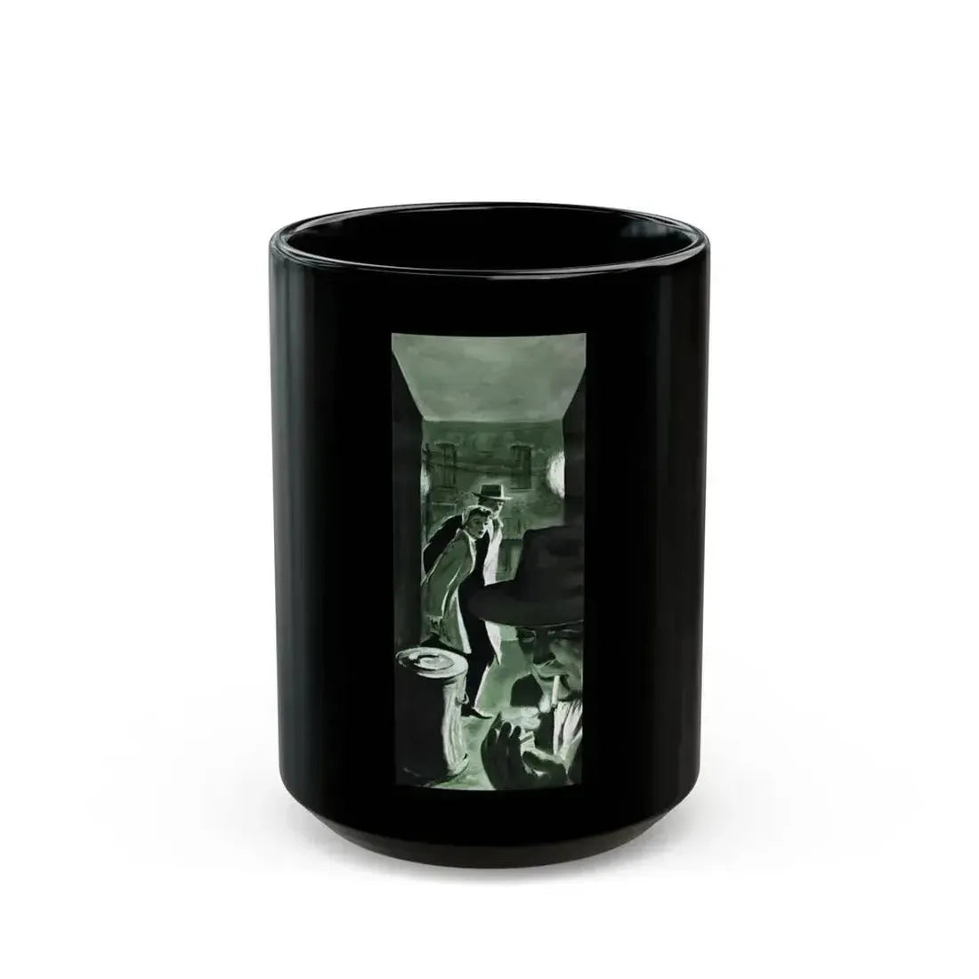 Betrayed (2), The American Magazine, March 1952 - Black Coffee Mug 15oz - Go Mug Yourself