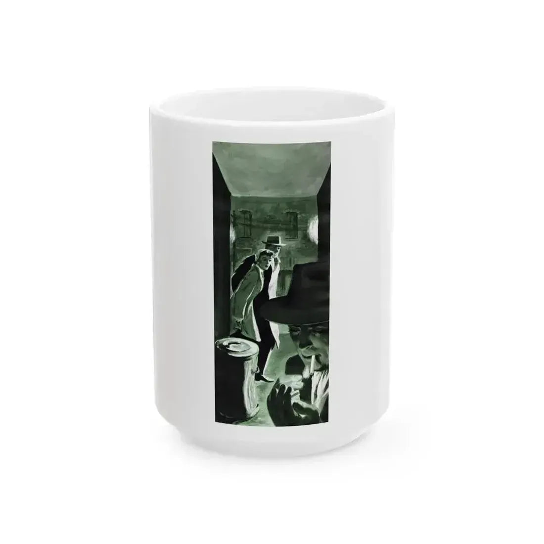Betrayed (2), The American Magazine, March 1952 - White Coffee Mug 15oz - Go Mug Yourself