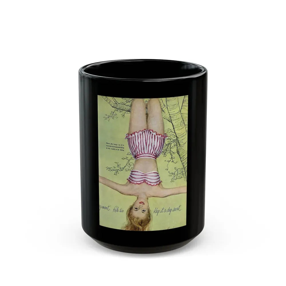 Betrayed, Good Housekeeping, October 1949 - Black Coffee Mug 15oz - Go Mug Yourself