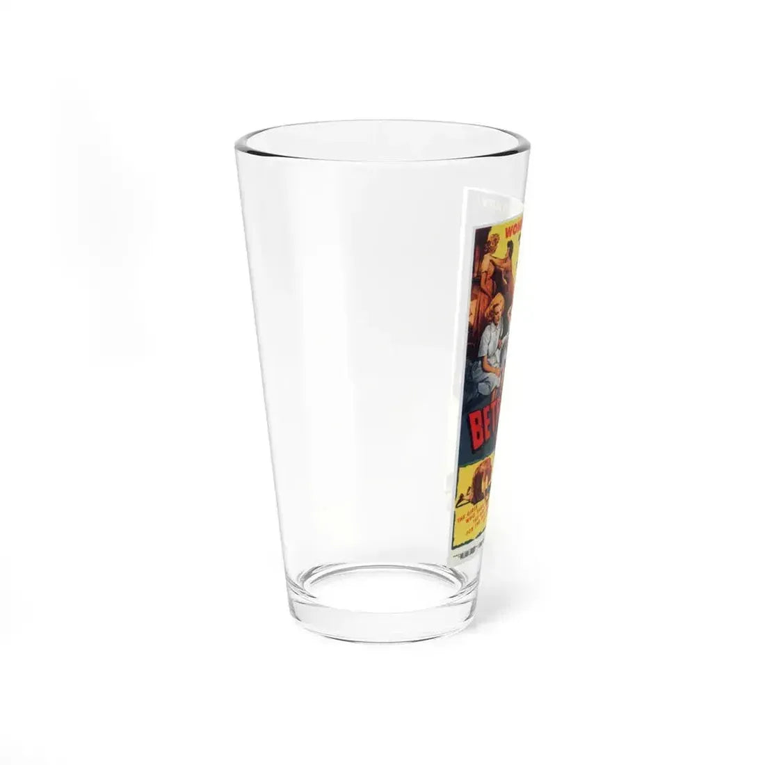 BETRAYED WOMEN 1955 Movie Poster - Pint Glass 16oz - Go Mug Yourself