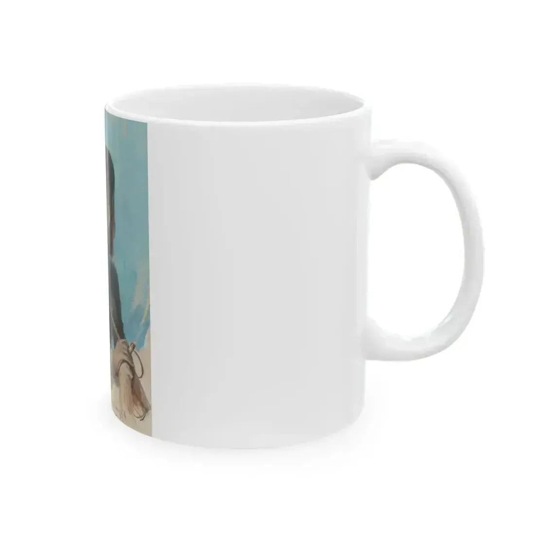 Bette Davis, Cosmopolitan magazine cover, June 1938 - White Coffee Mug - Go Mug Yourself
