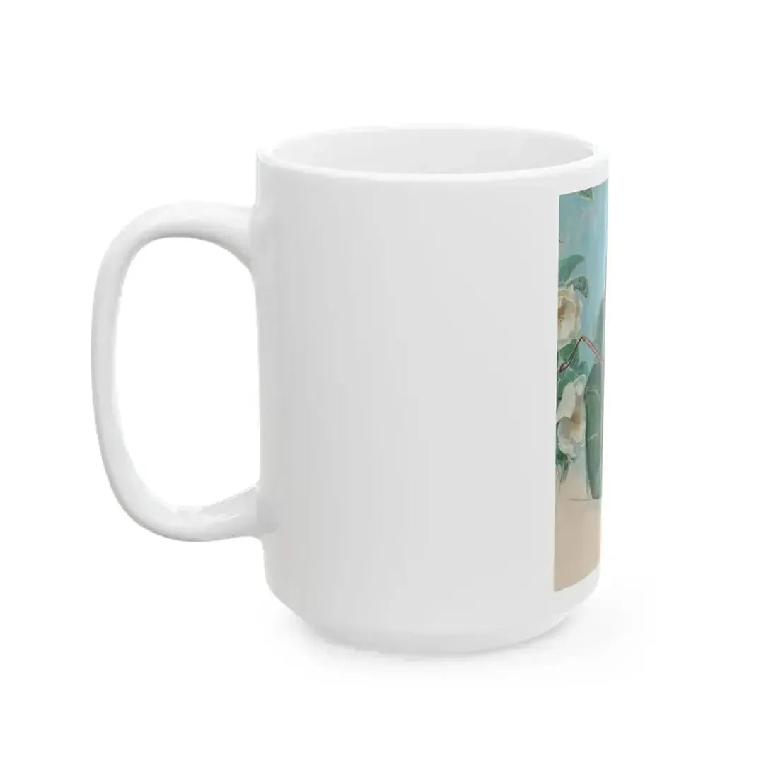 Bette Davis, Cosmopolitan magazine cover, June 1938 - White Coffee Mug - Go Mug Yourself