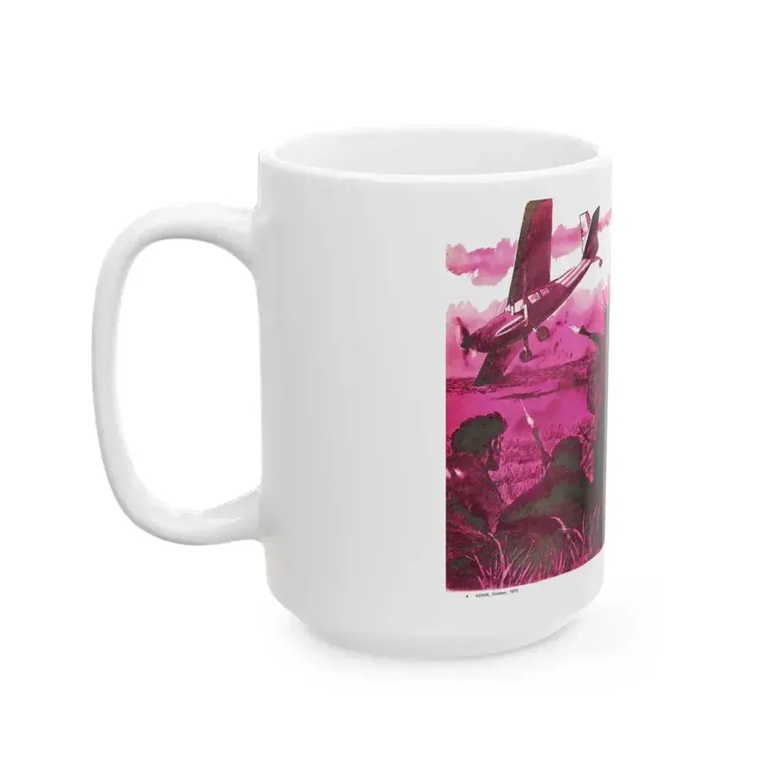 Better Than Evens, Adam magazine, October 1973 - White Coffee Mug - Go Mug Yourself