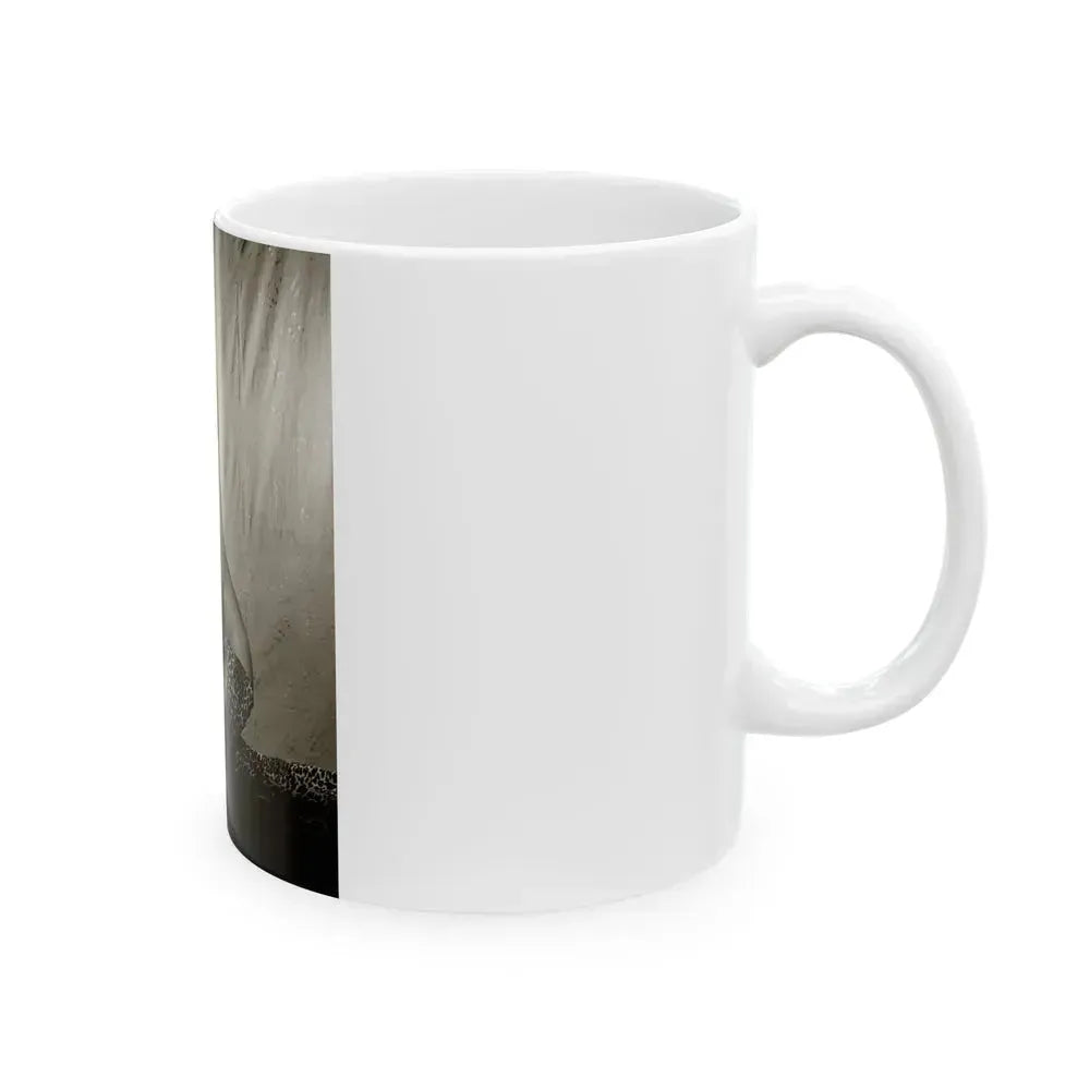 Bettie Page #105 (Vintage Female Icon) White Coffee Mug - Go Mug Yourself