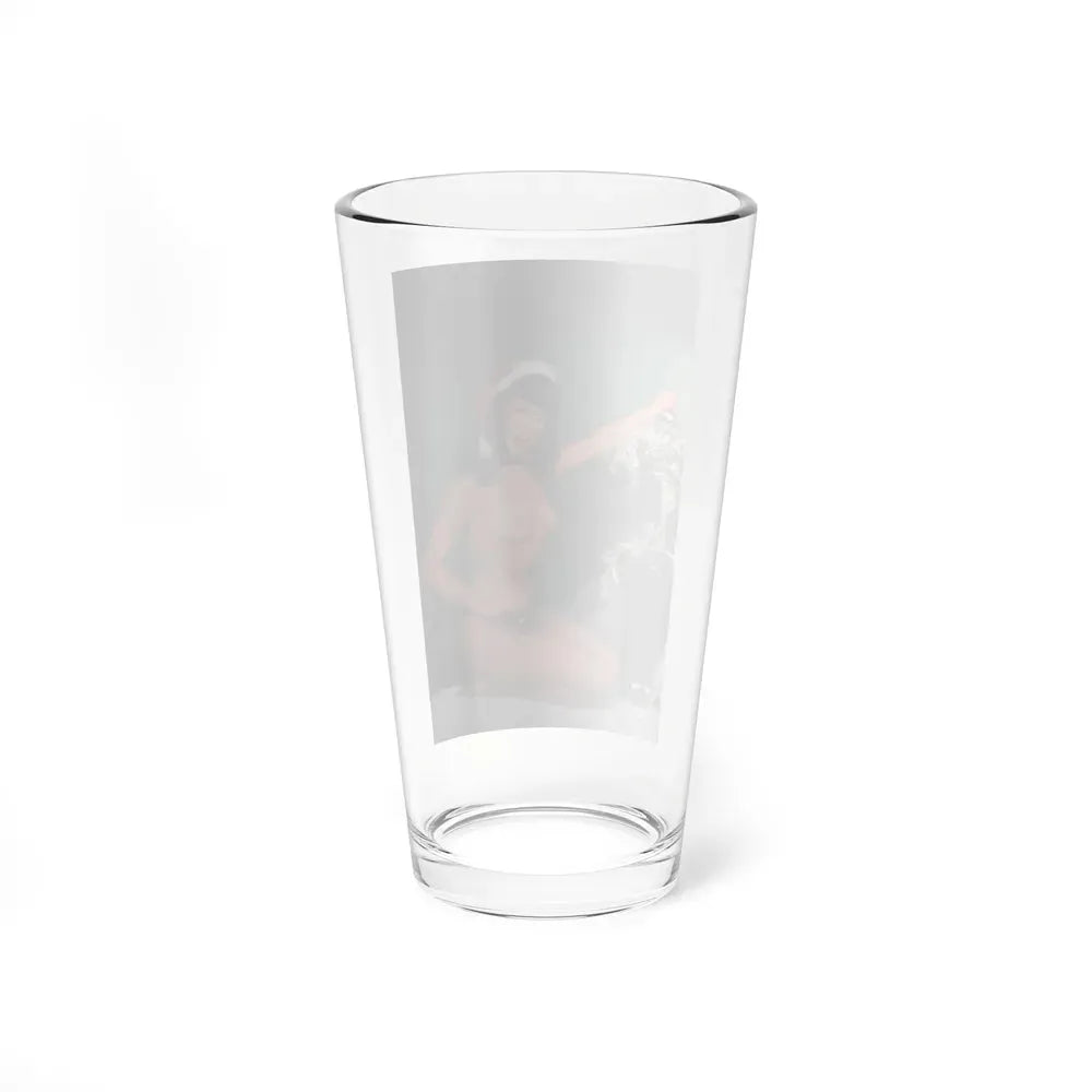 Bettie Page #106 - Playboy Photo Jan. '55 (Vintage Female Icon) Pint Glass 16oz - Go Mug Yourself