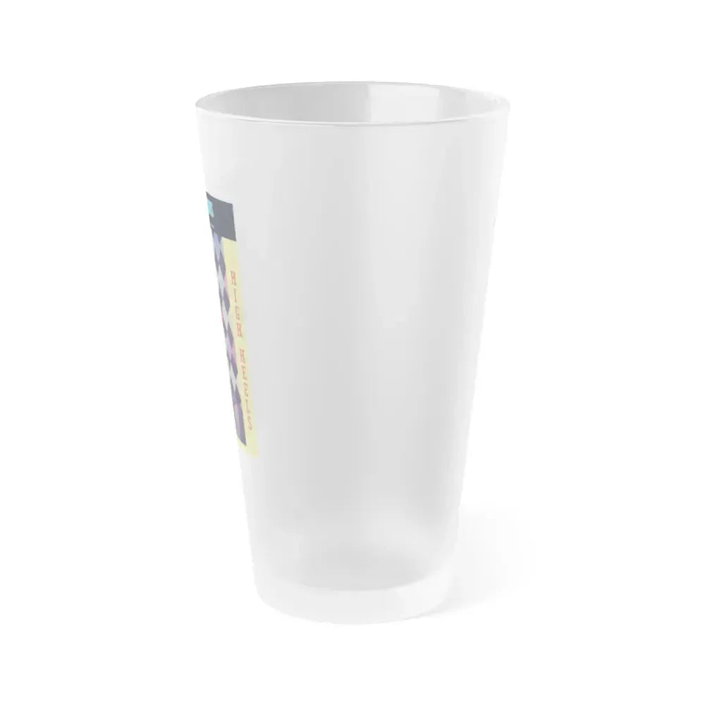 Bettie Page #112 (Vintage Female Icon) Frosted Pint Glass 16oz - Go Mug Yourself