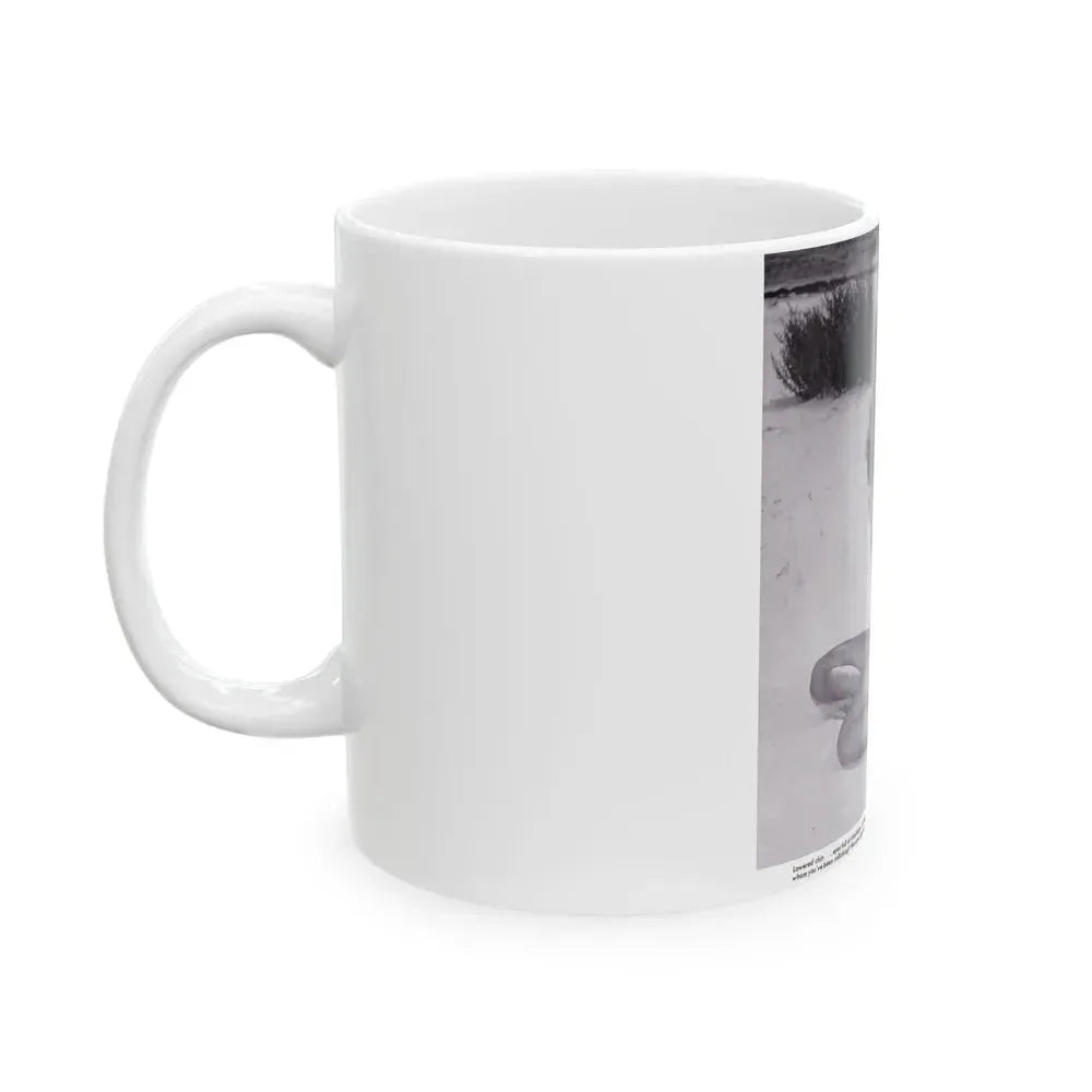 Bettie Page #121 (Vintage Female Icon) White Coffee Mug - Go Mug Yourself