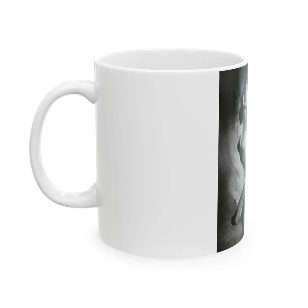 Bettie Page #149 (Vintage Female Icon) White Coffee Mug - Go Mug Yourself
