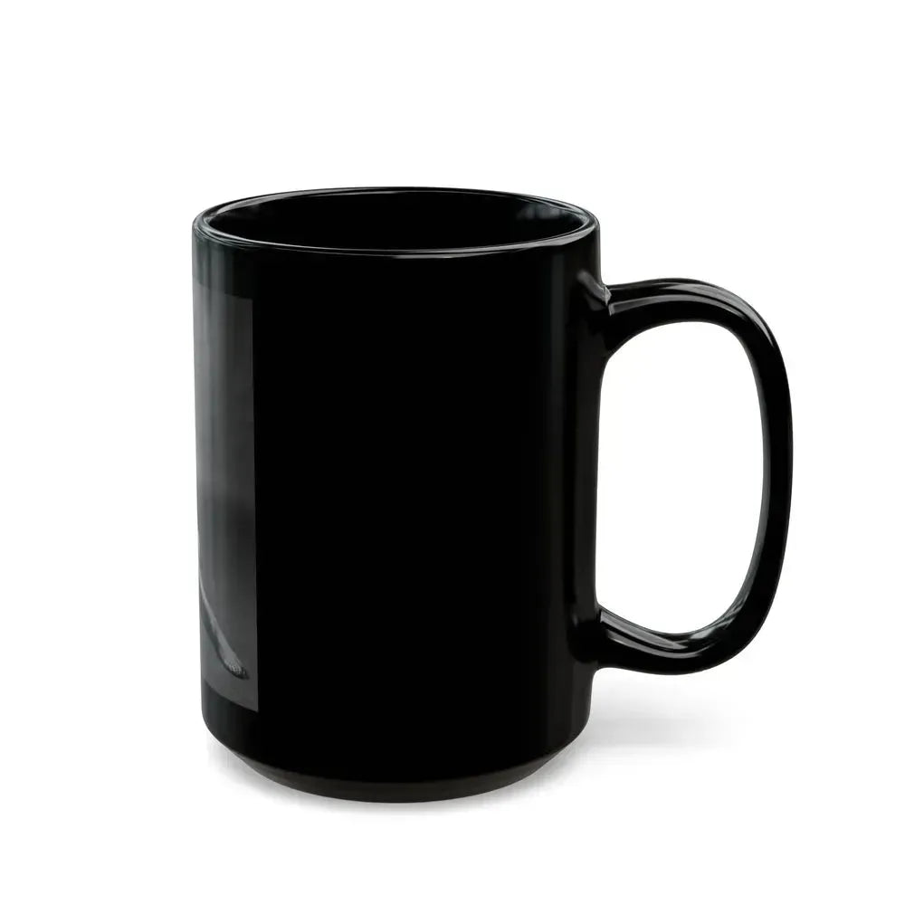 Bettie Page #153 (Vintage Female Icon) Black Coffee Mug - Go Mug Yourself