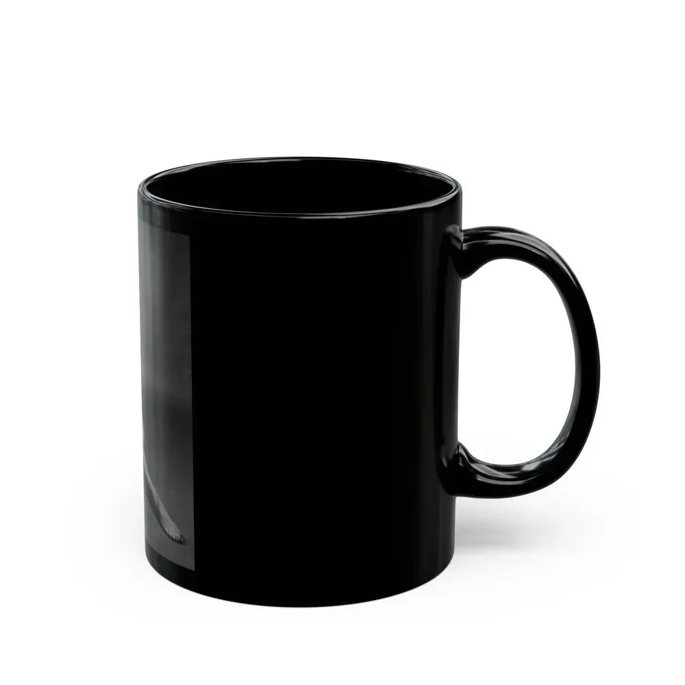 Bettie Page #153 (Vintage Female Icon) Black Coffee Mug - Go Mug Yourself