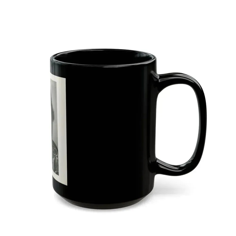 Bettie Page #165 (Vintage Female Icon) Black Coffee Mug - Go Mug Yourself