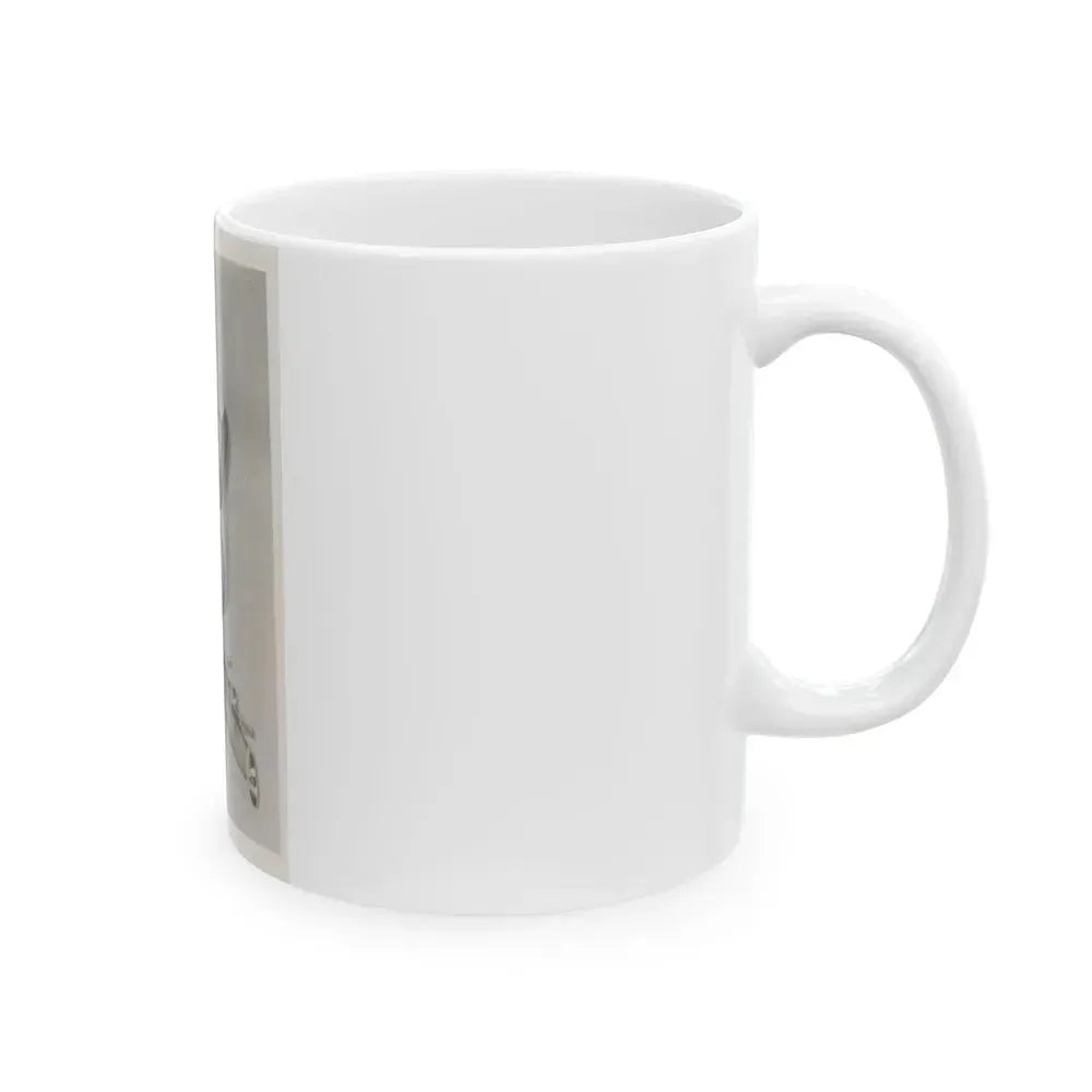 Bettie Page #168 (Vintage Female Icon) White Coffee Mug - Go Mug Yourself