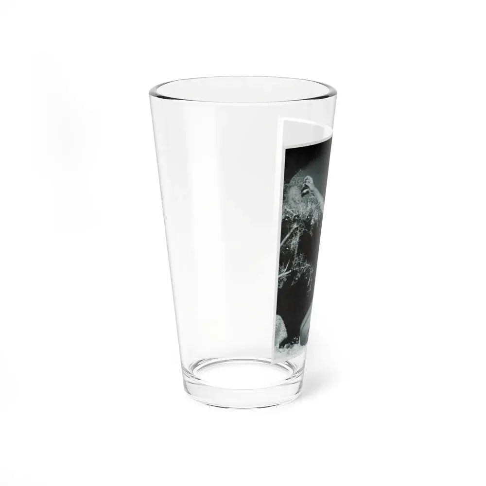Bettie Page #233 - Playboy Photo Jan. '55 (Vintage Female Icon) Pint Glass 16oz - Go Mug Yourself