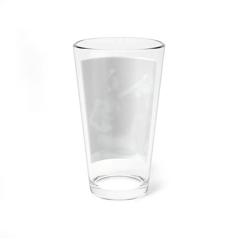 Bettie Page #233 - Playboy Photo Jan. '55 (Vintage Female Icon) Pint Glass 16oz - Go Mug Yourself