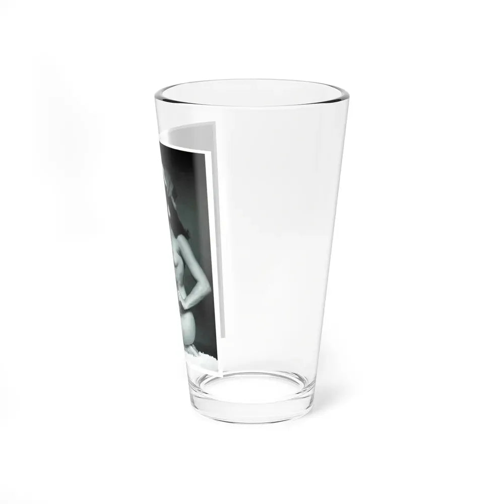 Bettie Page #233 - Playboy Photo Jan. '55 (Vintage Female Icon) Pint Glass 16oz - Go Mug Yourself