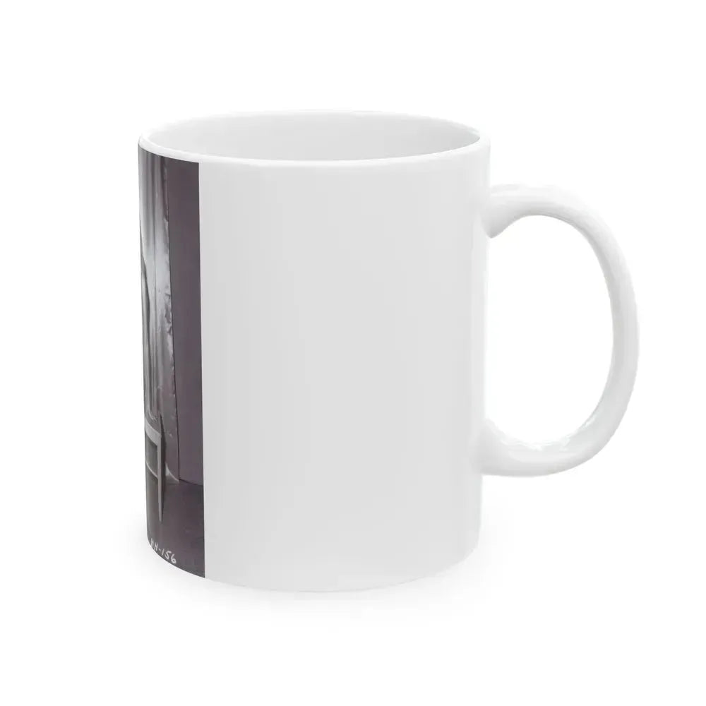 Bettie Page #235 (Vintage Female Icon) White Coffee Mug - Go Mug Yourself