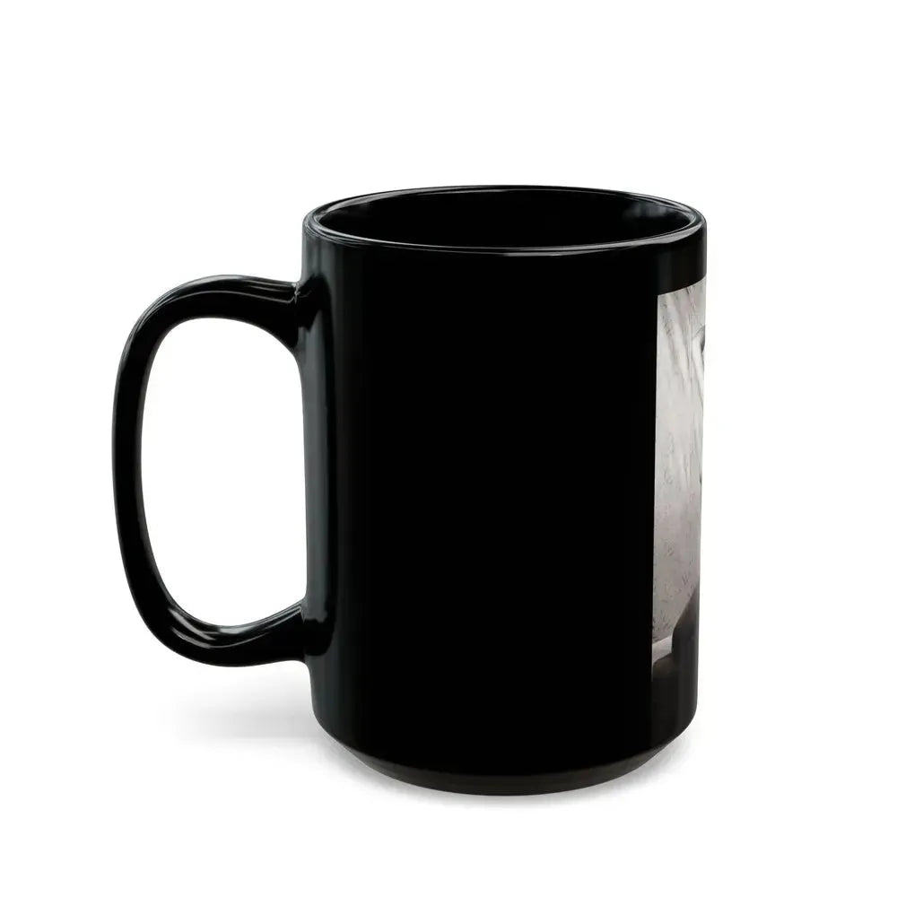 Bettie Page #236 (Vintage Female Icon) Black Coffee Mug - Go Mug Yourself