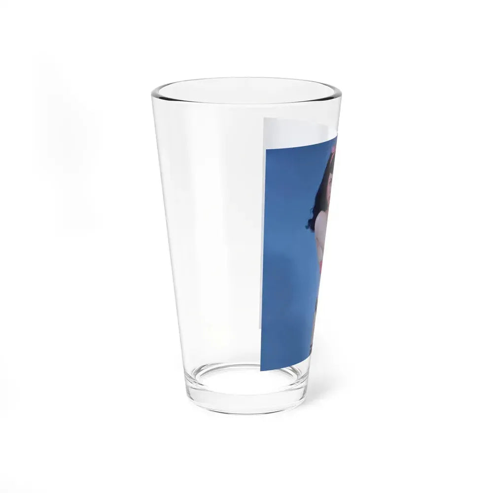 Bettie Page #34 (Vintage Female Icon) Pint Glass 16oz - Go Mug Yourself
