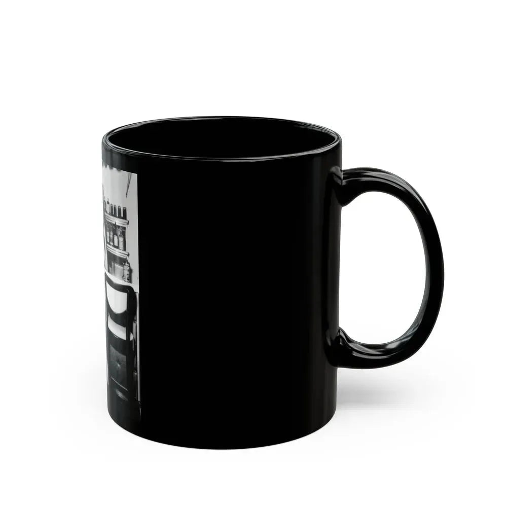 Bettie Page #46 (Vintage Female Icon) Black Coffee Mug - Go Mug Yourself