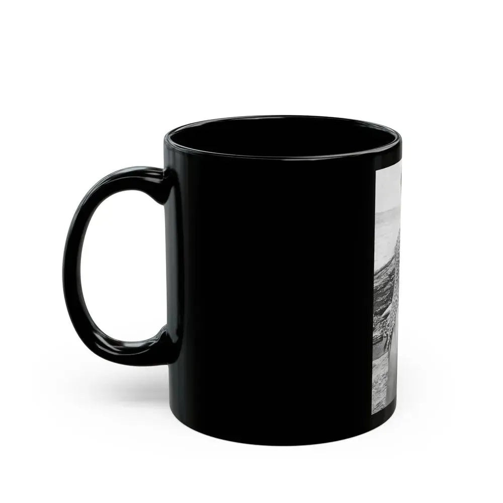 Bettie Page #465 (Vintage Female Icon) Black Coffee Mug - Go Mug Yourself