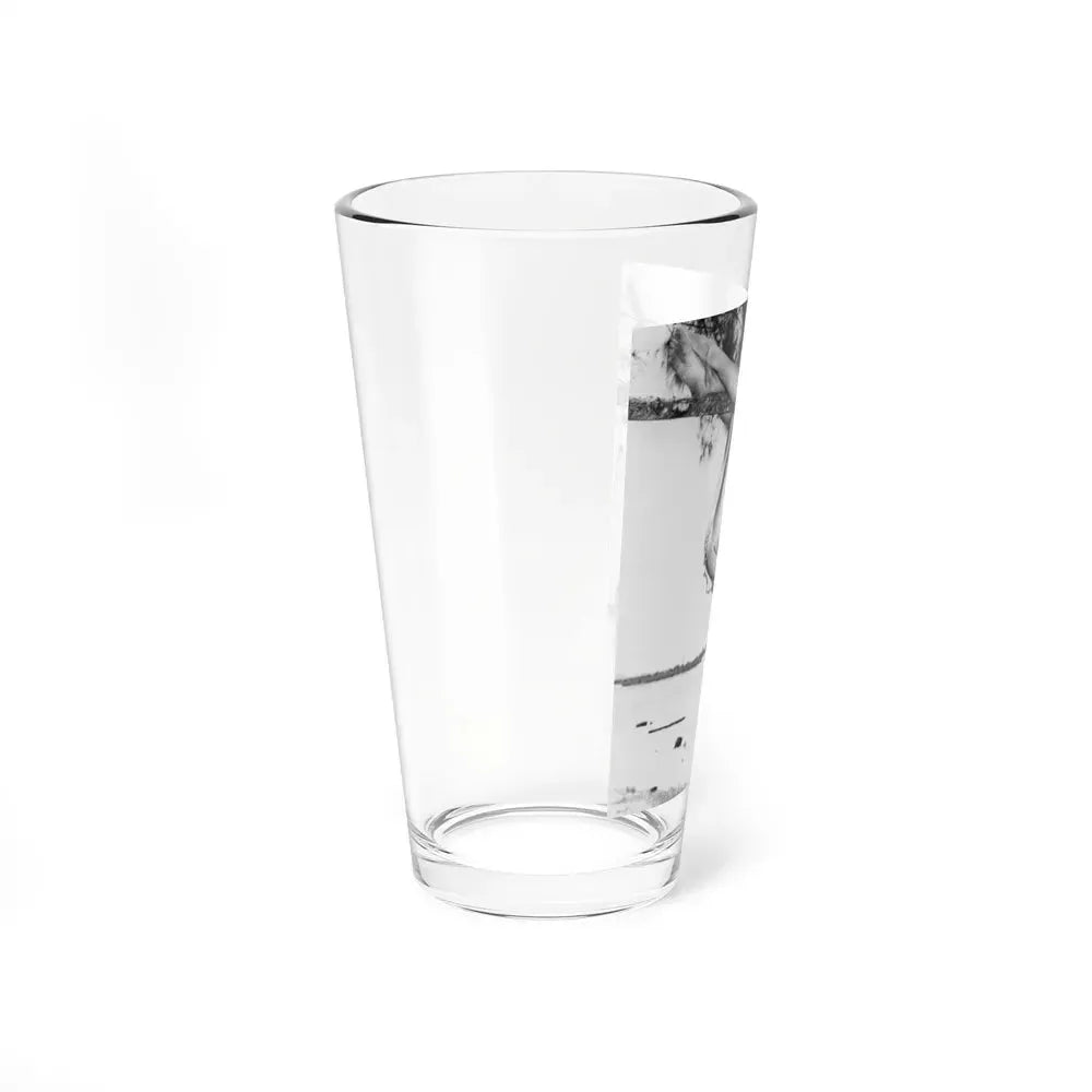Bettie Page #466 (Vintage Female Icon) Pint Glass 16oz - Go Mug Yourself