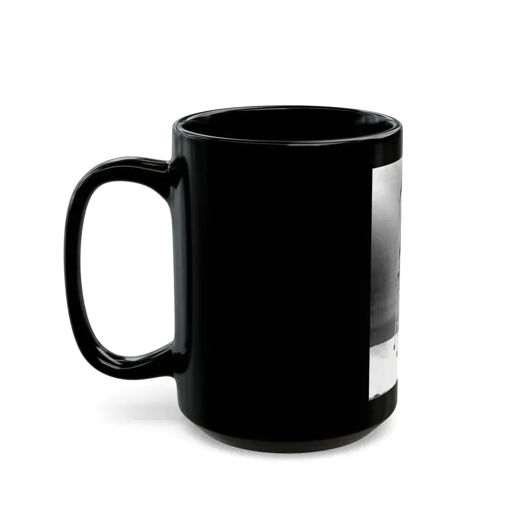 Bettie Page #467 (Vintage Female Icon) Black Coffee Mug - Go Mug Yourself