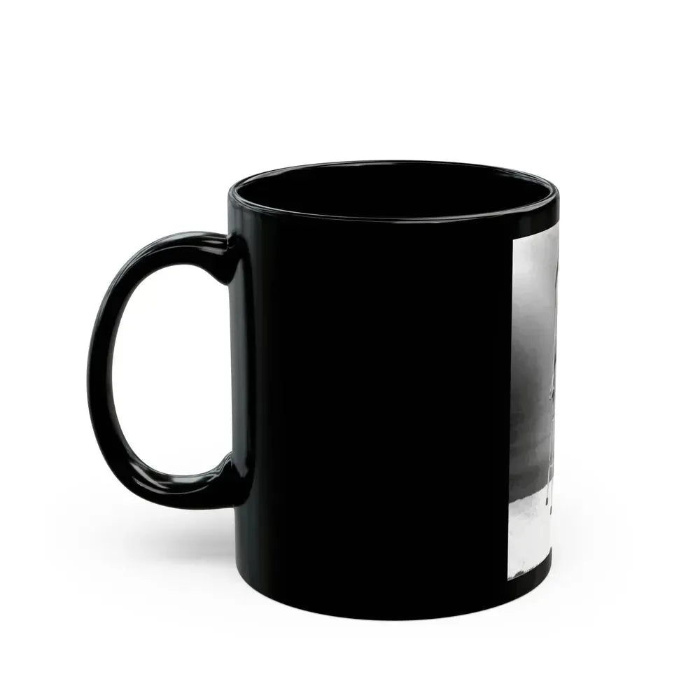 Bettie Page #467 (Vintage Female Icon) Black Coffee Mug - Go Mug Yourself