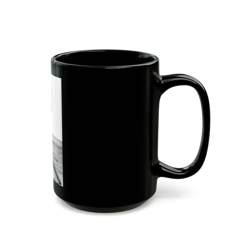 Bettie Page #470 (Vintage Female Icon) Black Coffee Mug - Go Mug Yourself