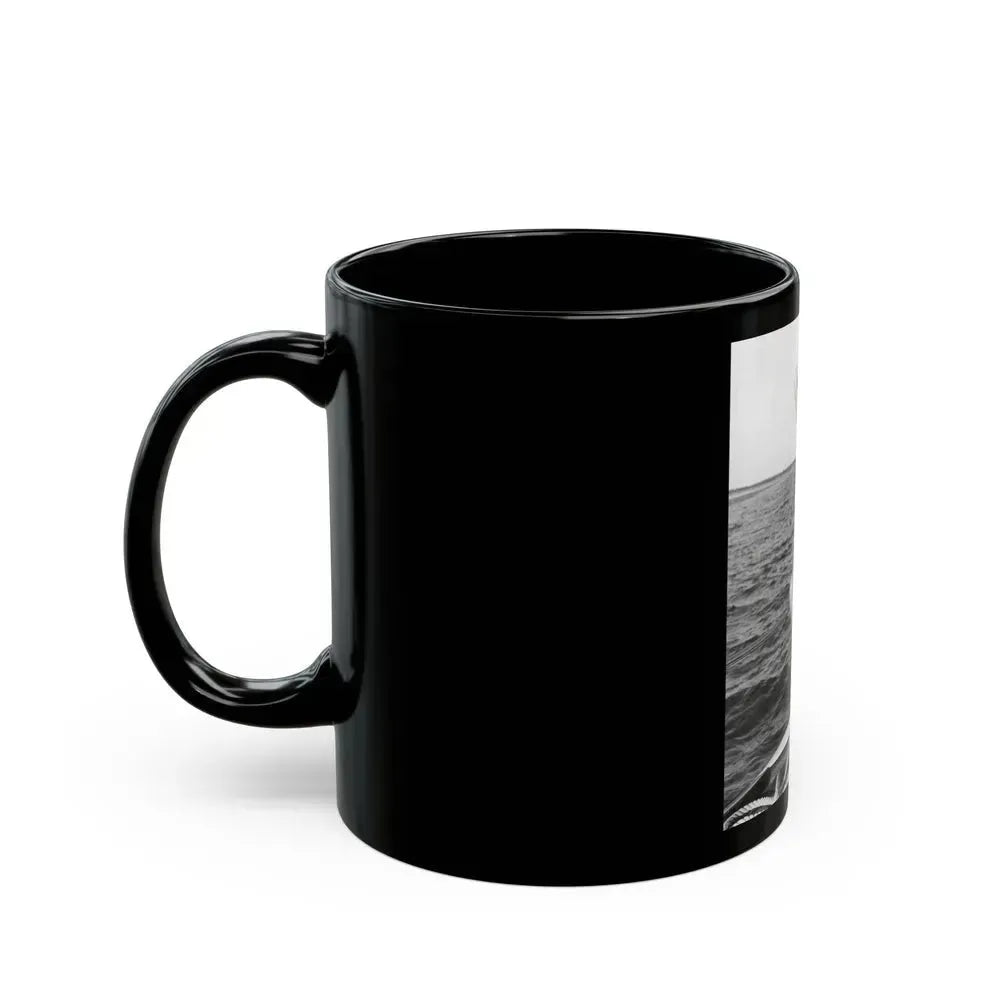 Bettie Page #471 (Vintage Female Icon) Black Coffee Mug - Go Mug Yourself