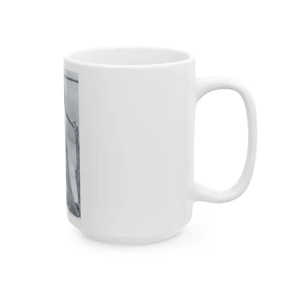 Bettie Page #472 (Vintage Female Icon) White Coffee Mug - Go Mug Yourself