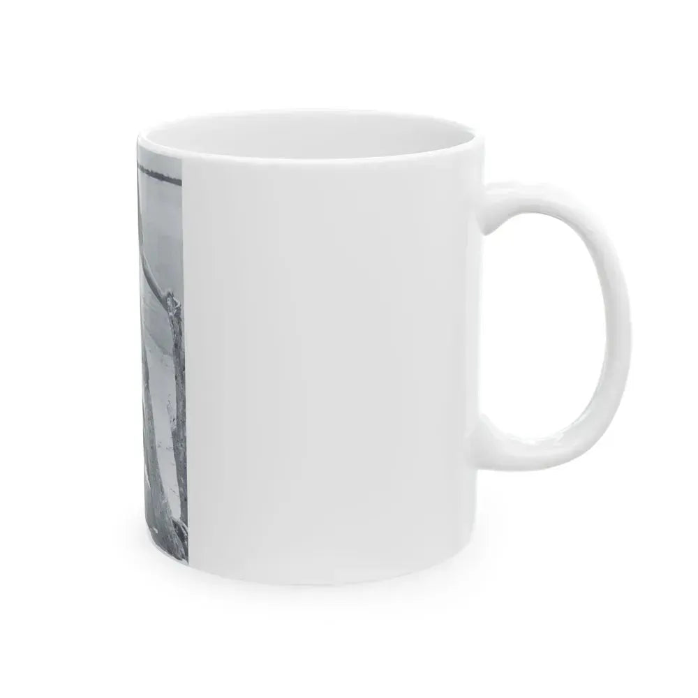 Bettie Page #472 (Vintage Female Icon) White Coffee Mug - Go Mug Yourself